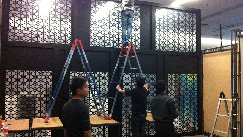 實驗室一比一模型搭建